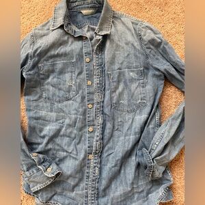 MOTHER denim shirt size XS